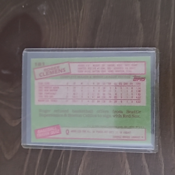 Baseball card - Picture 2 of 2